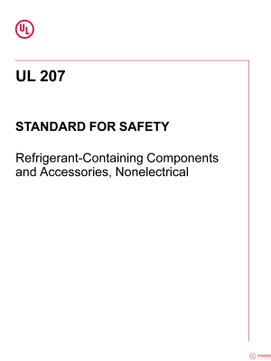 UL 207 PDF UL 207 PDF